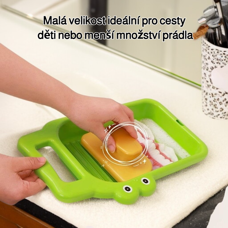Valcha kreslená multifunkční protiskluzová malá mycí deska