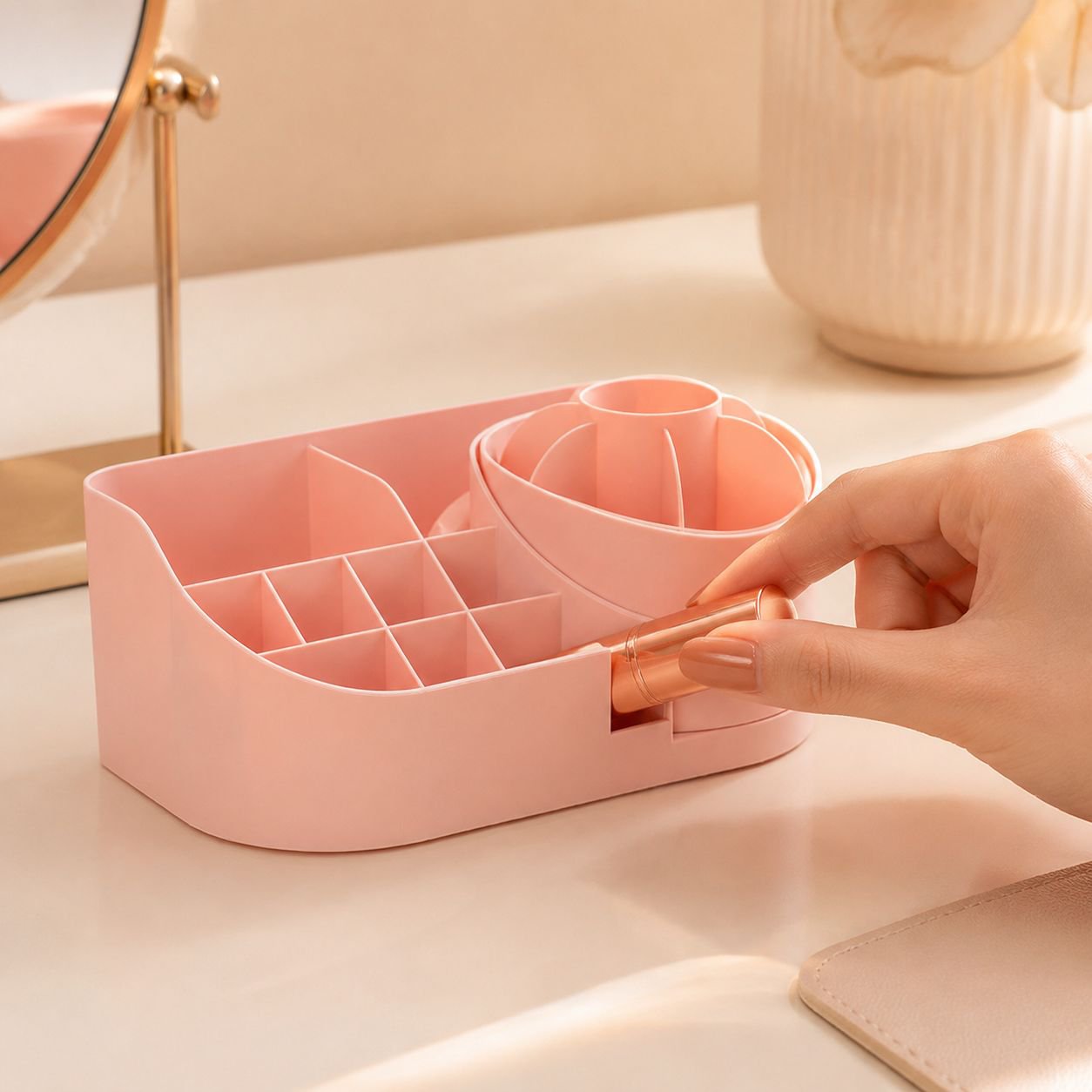 Multifunktionaler Drehbarer Aufbewahrungsbox Büro Schreibtisch Organizer