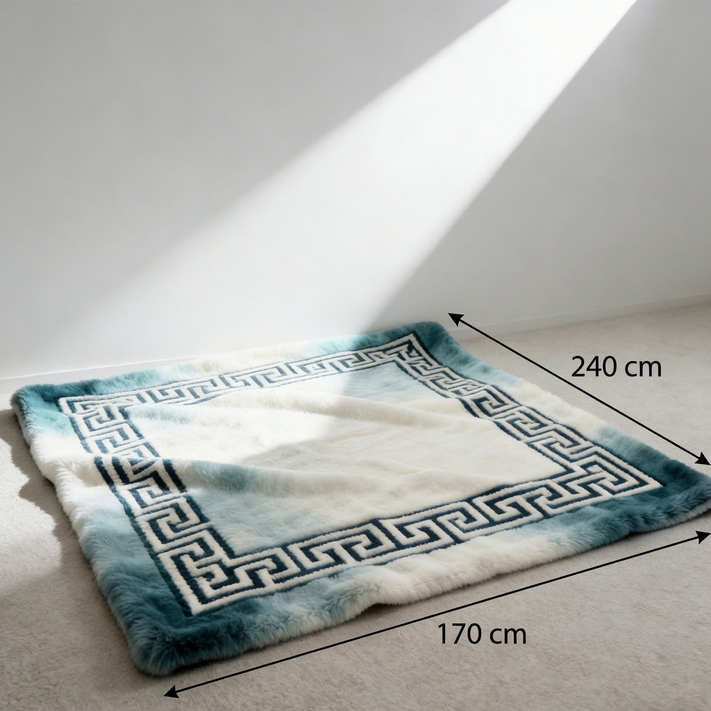 Κουβέρτα διπλωμένη σε καναπέ