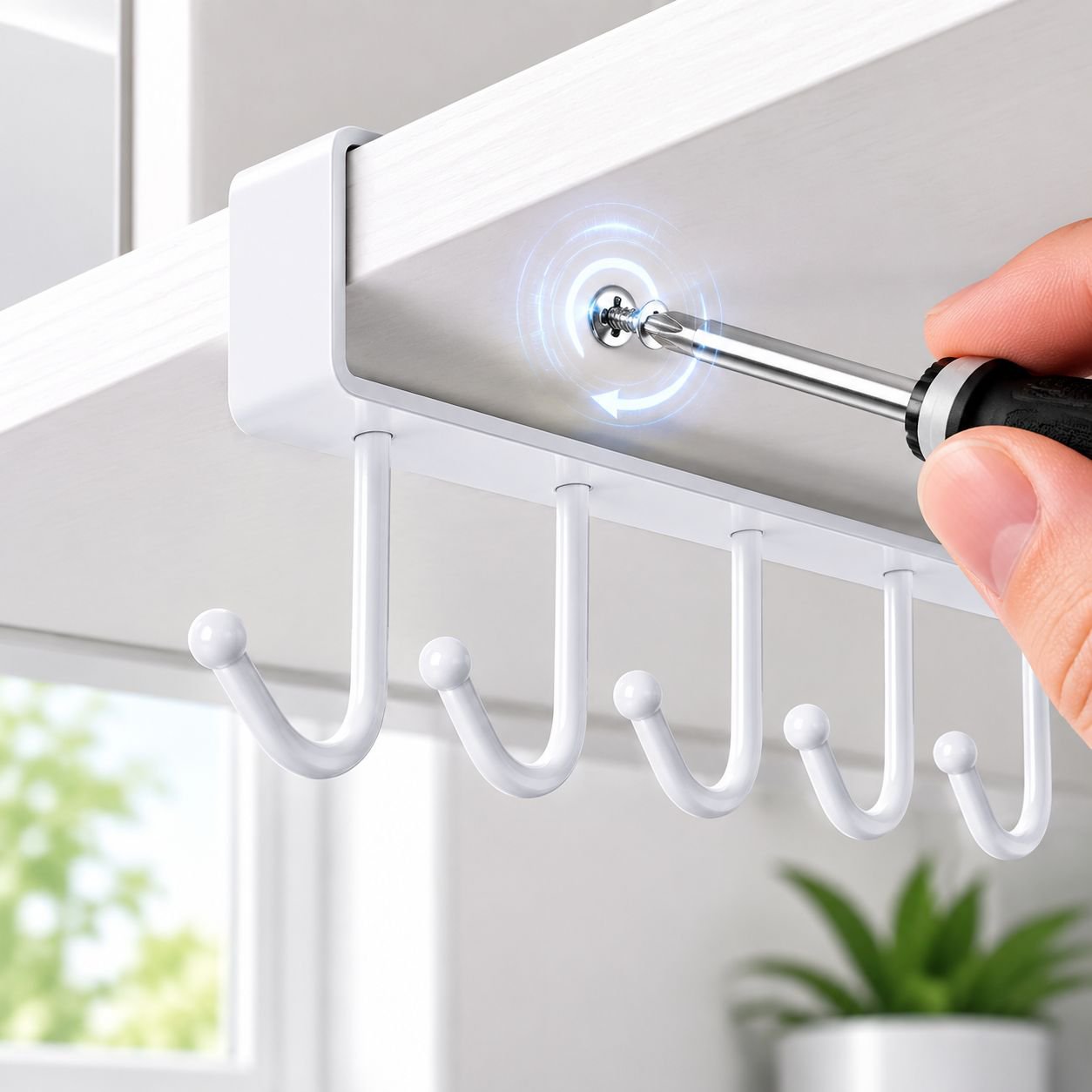 Back door hanging organizer for home storage