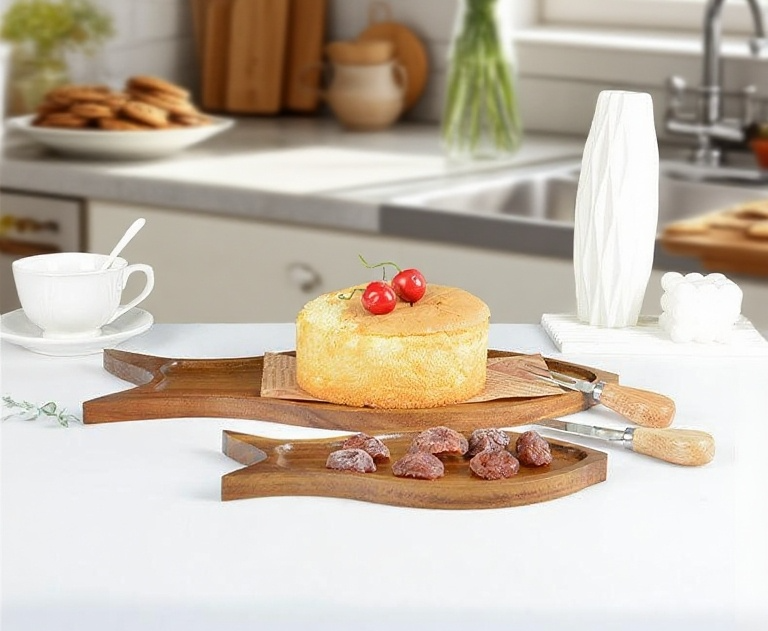 선물용으로 인기있는 물고기 나무 식판