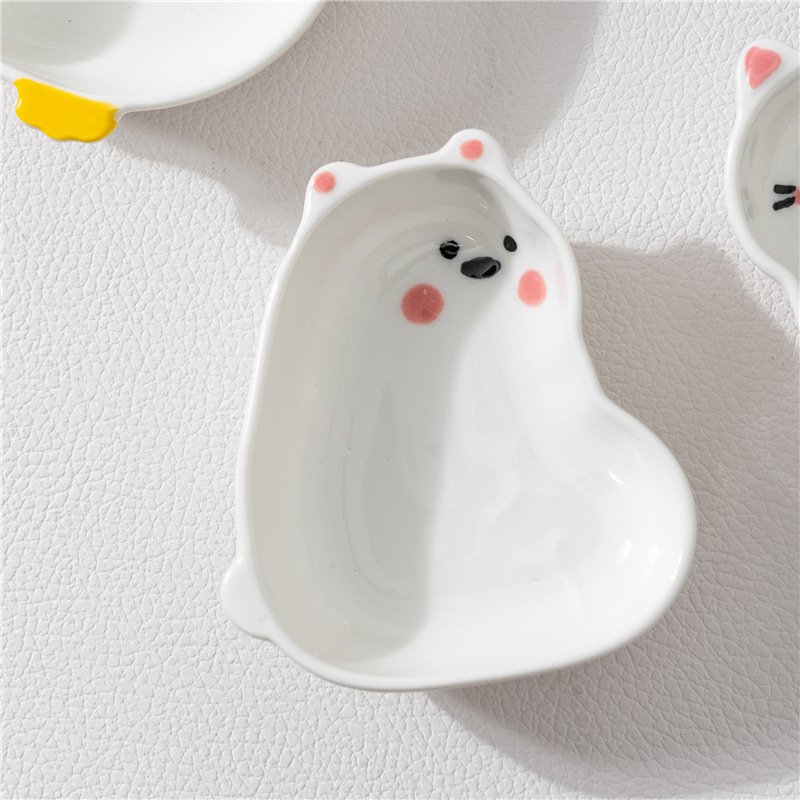 Cute Ceramic Animal Disc