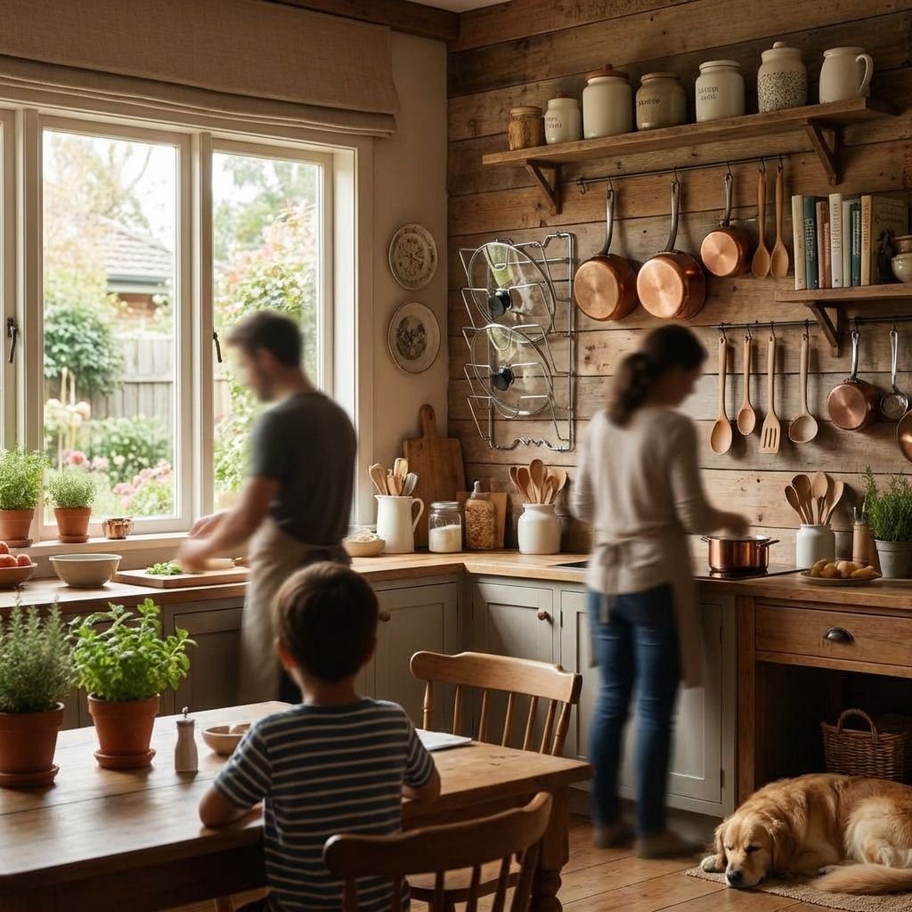 ドリル固定式 壁掛け用鍋蓋ラック