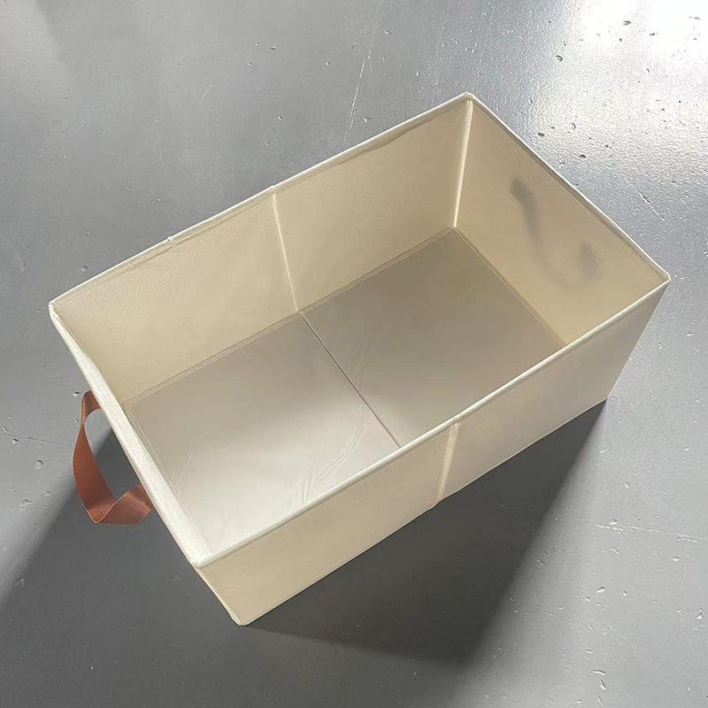 Clothing storage cotton and linen box