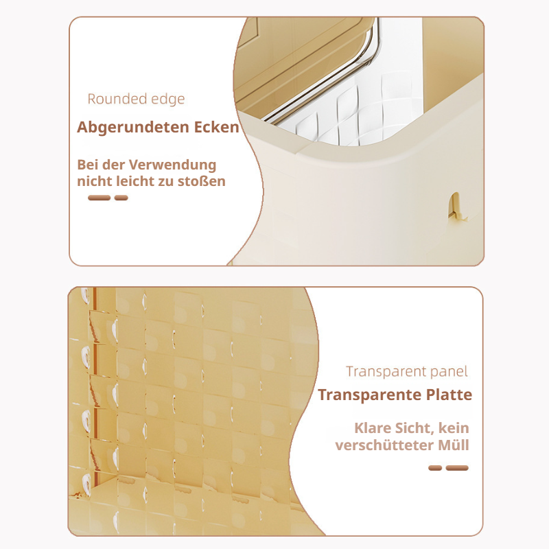 Faltbarer Hänge-Mülleimer für die Küche