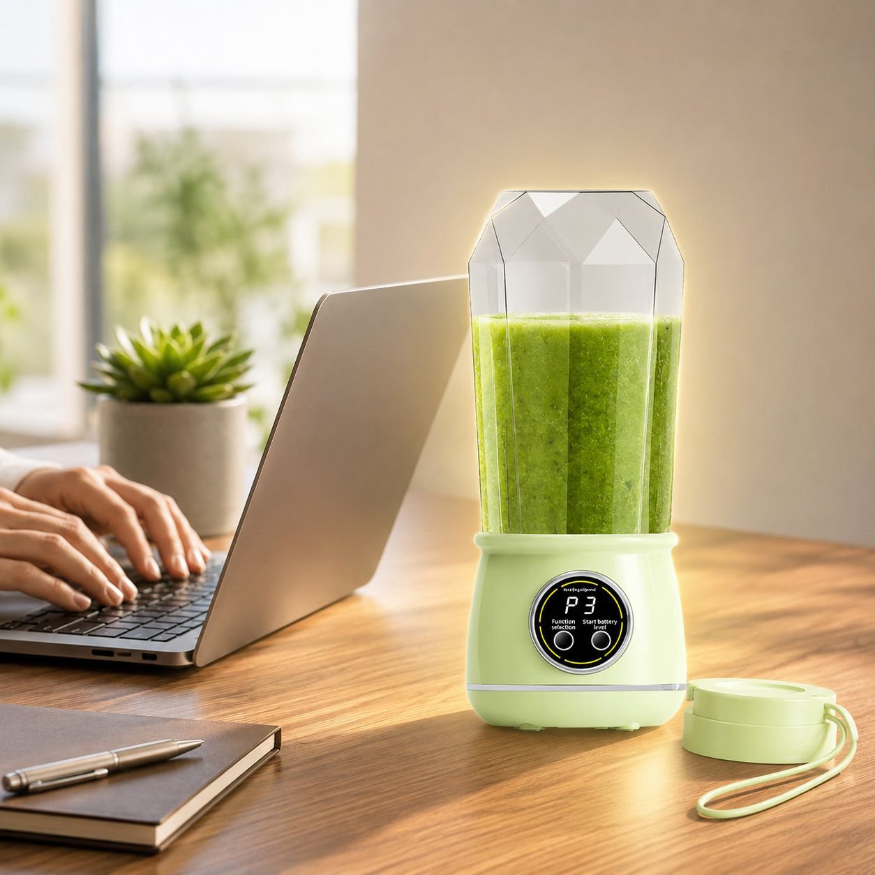 Easy to clean electric juicer for home and travel
