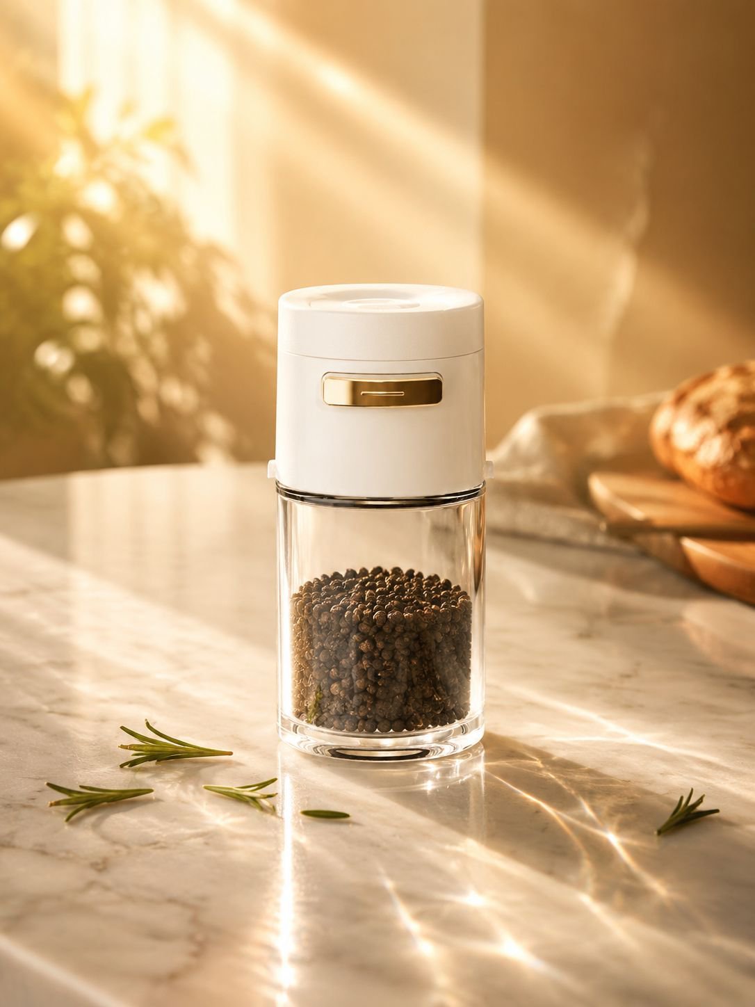 Set of seasoning jars for organized kitchen storage