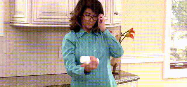 Comfortable nose pads on reading glasses