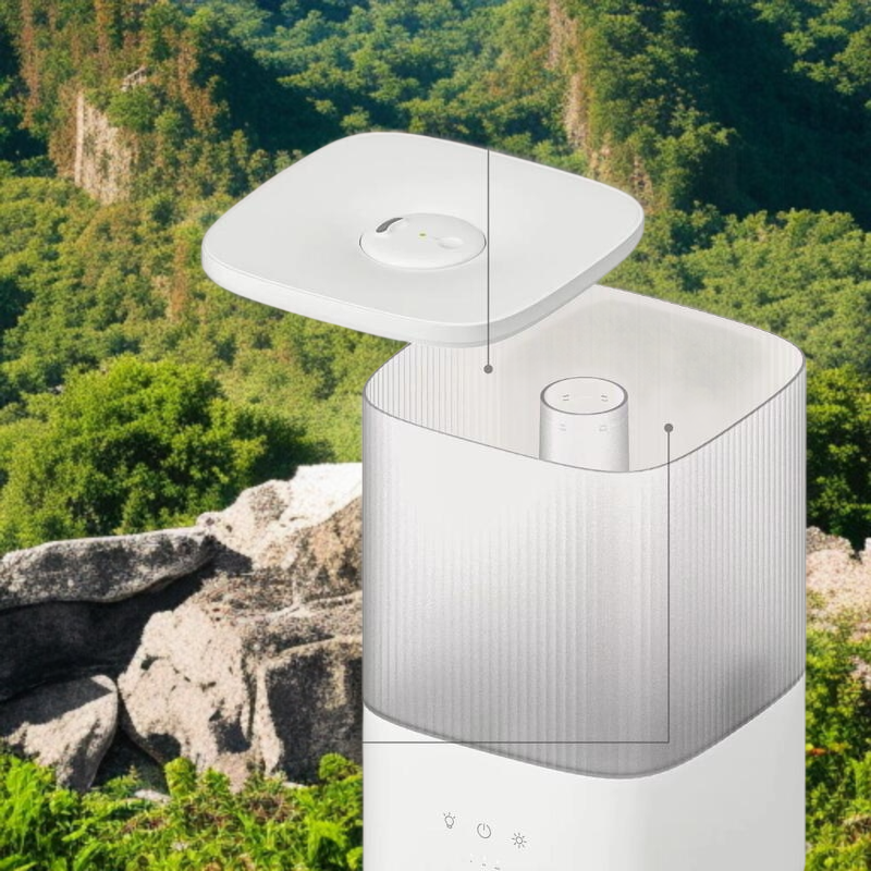 가정용 무음 공기청정기 설치 예시