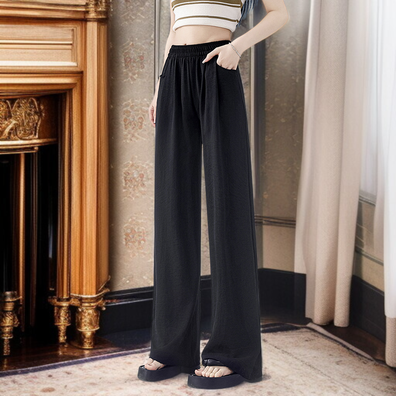 편안한 착용감의 와이드 팬츠 여름 데일리룩