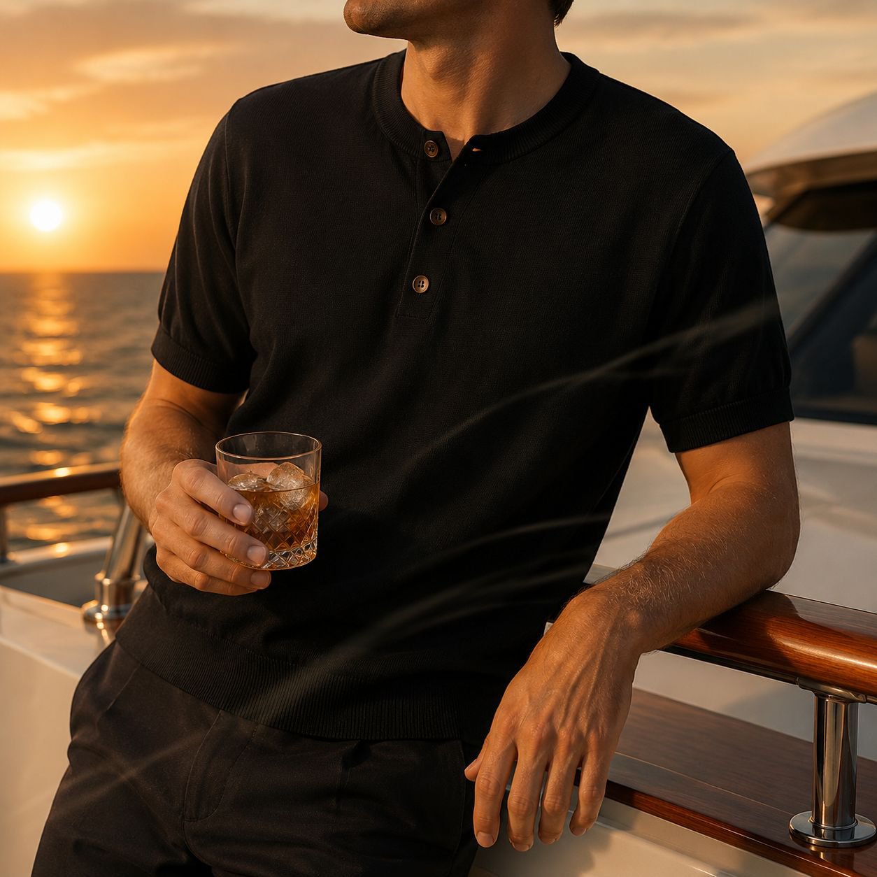 Vielseitiges Basic T-Shirt für Herren