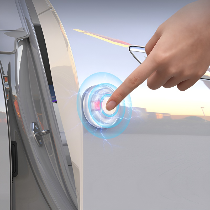 静電気除去ステッカー・防衝突静電気消し