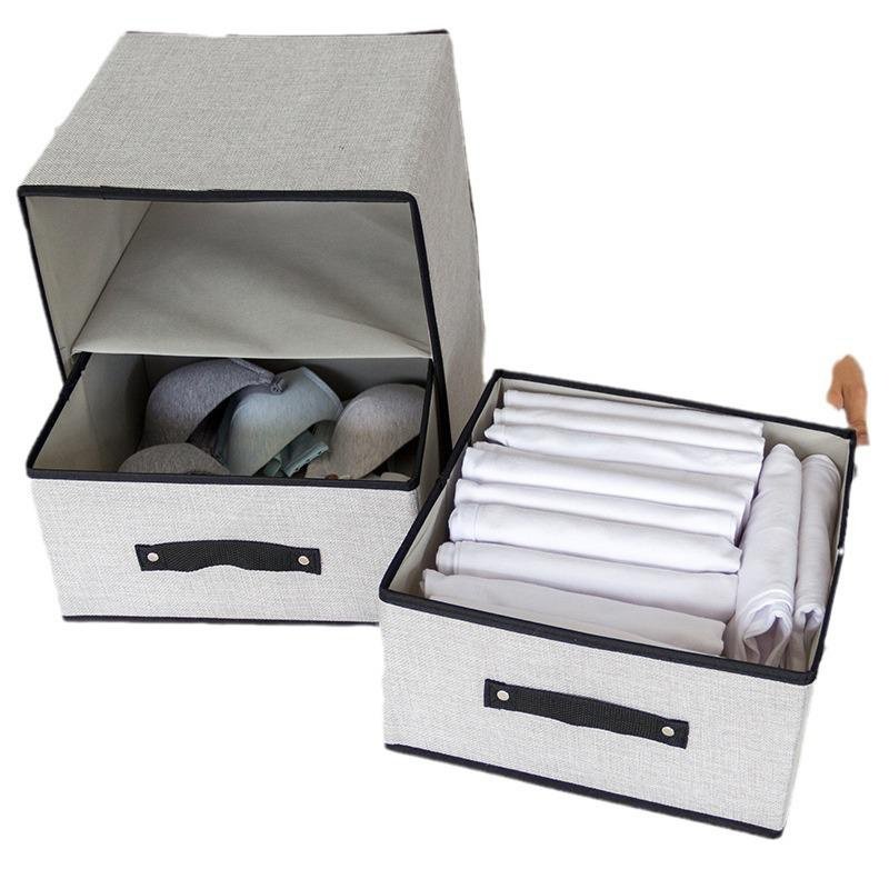 Fabric drawer storage box