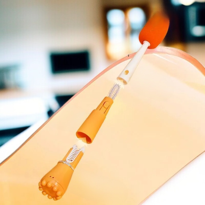 유리컵 틈새까지 닦는 다용도 컵솔