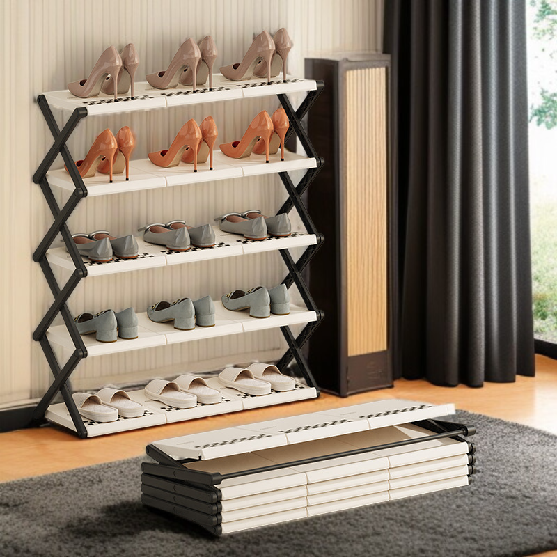 Installationsfreies Schuhregal für die Tür