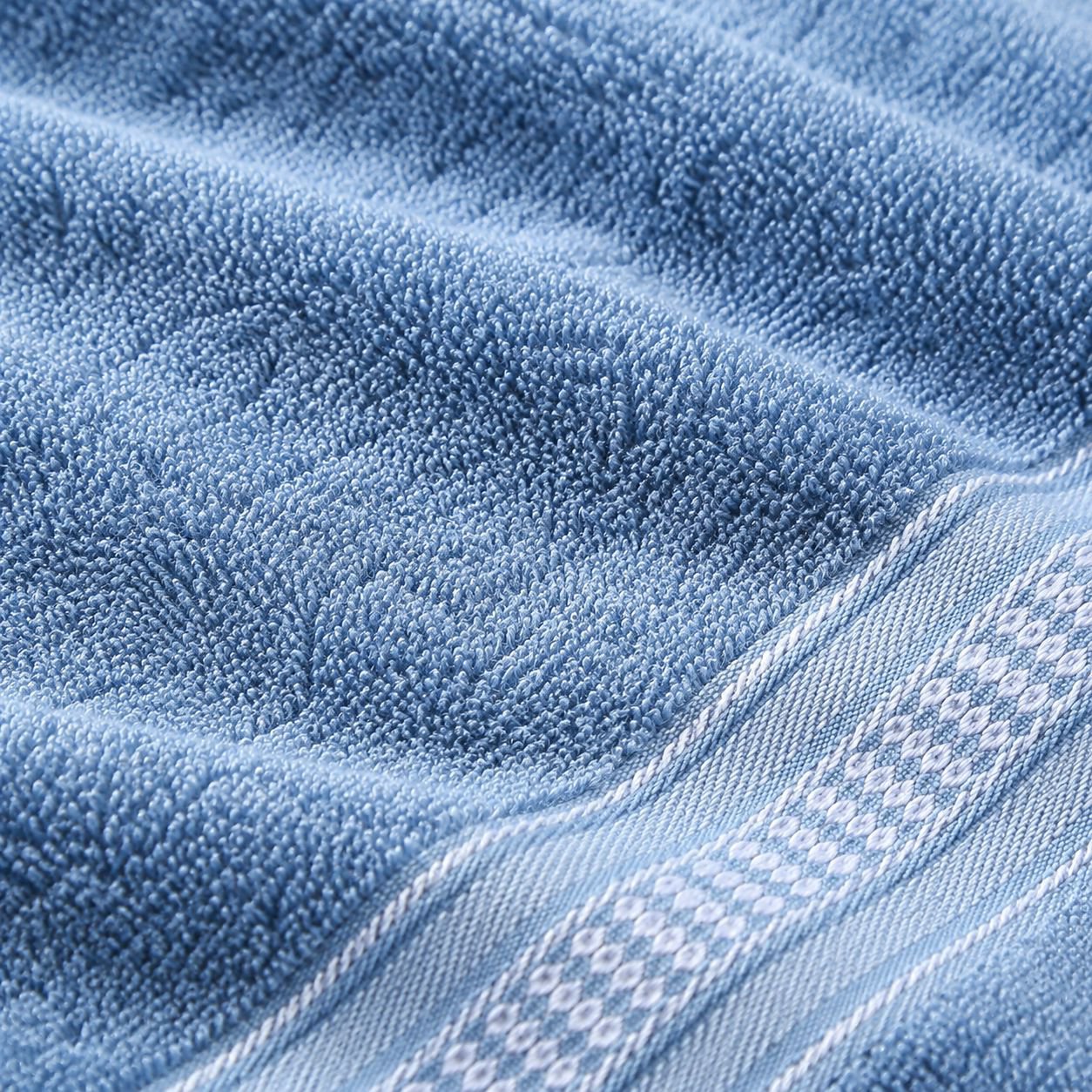 JMY-Soft absorbent towel showcased in modern bathroom