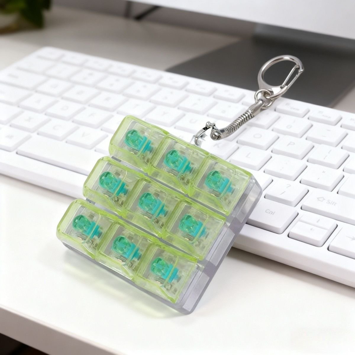 Transparent Press Pendant