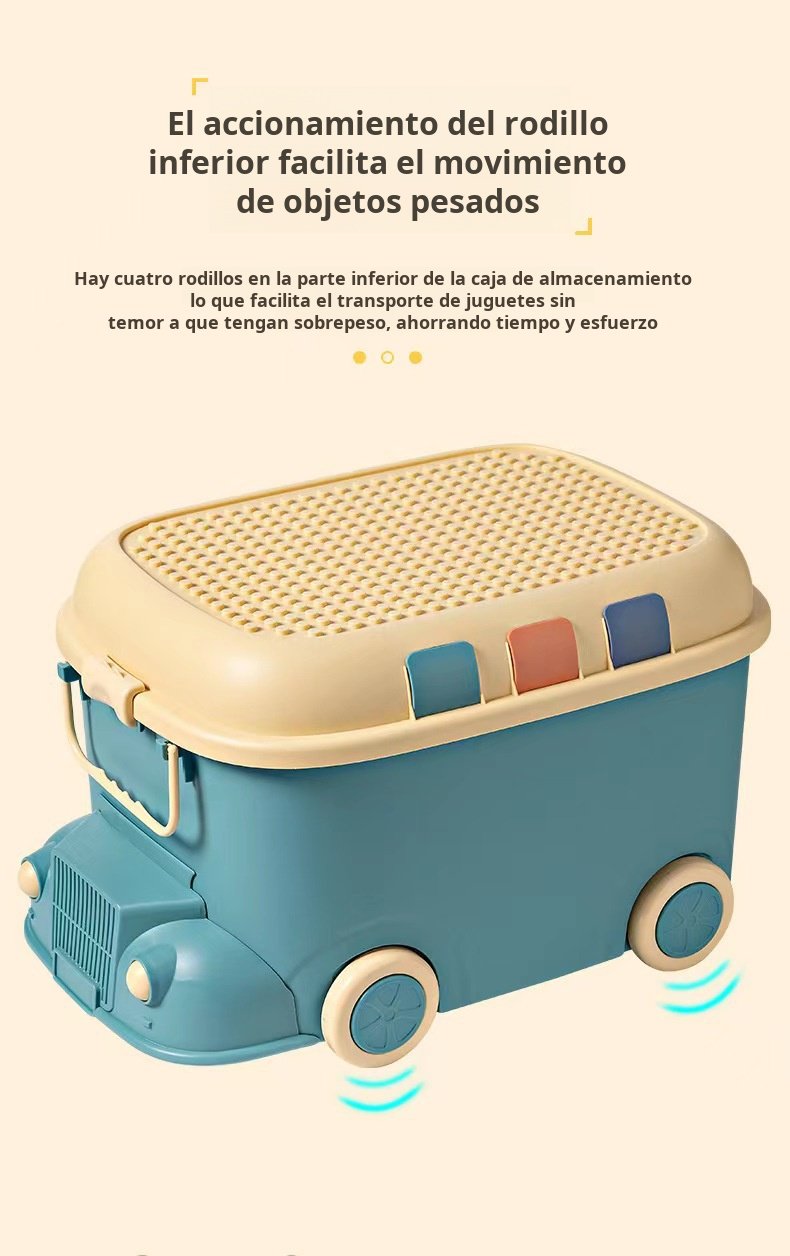Estantería de juguetes con diseño de tren adorable