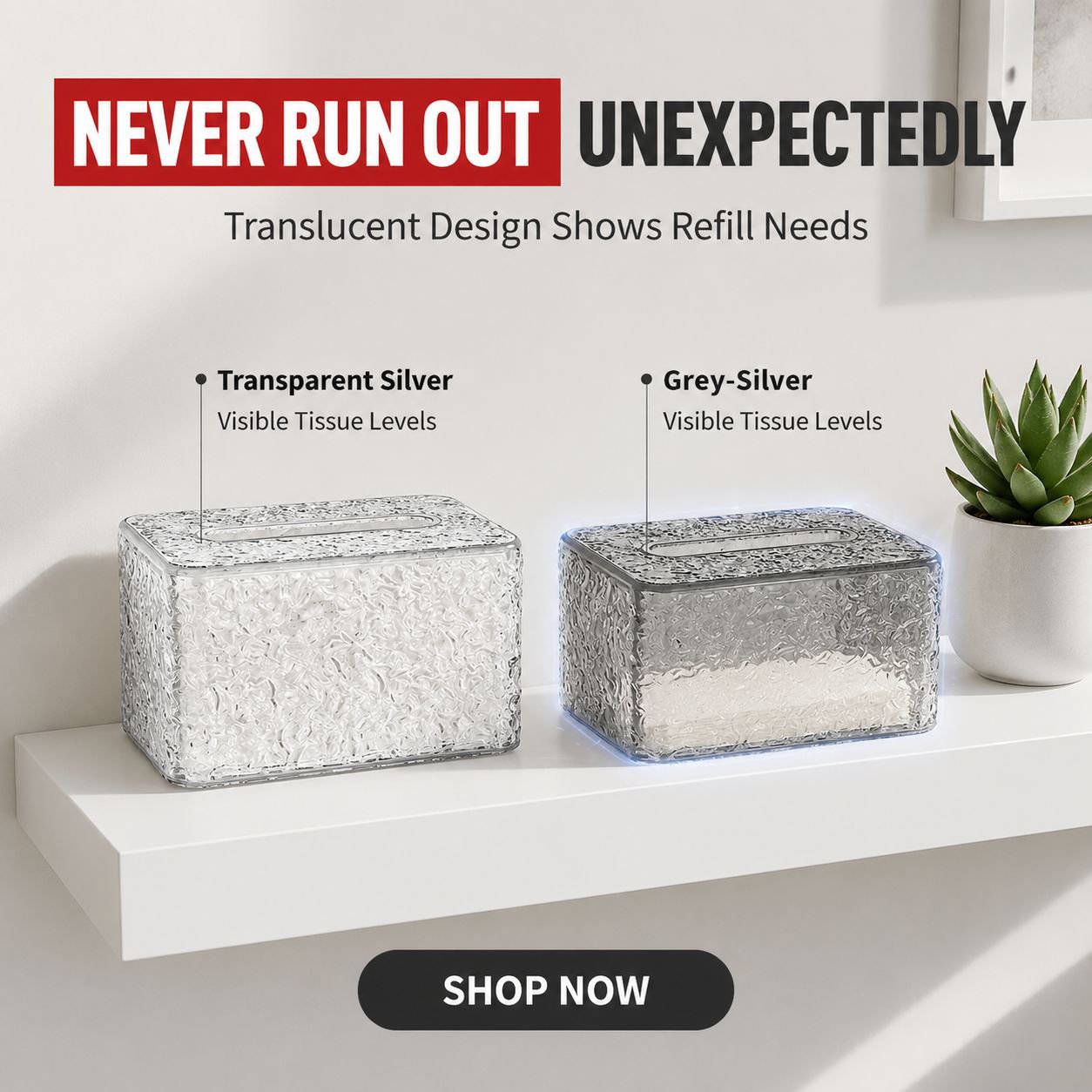 Multi-Functional Tissue Box