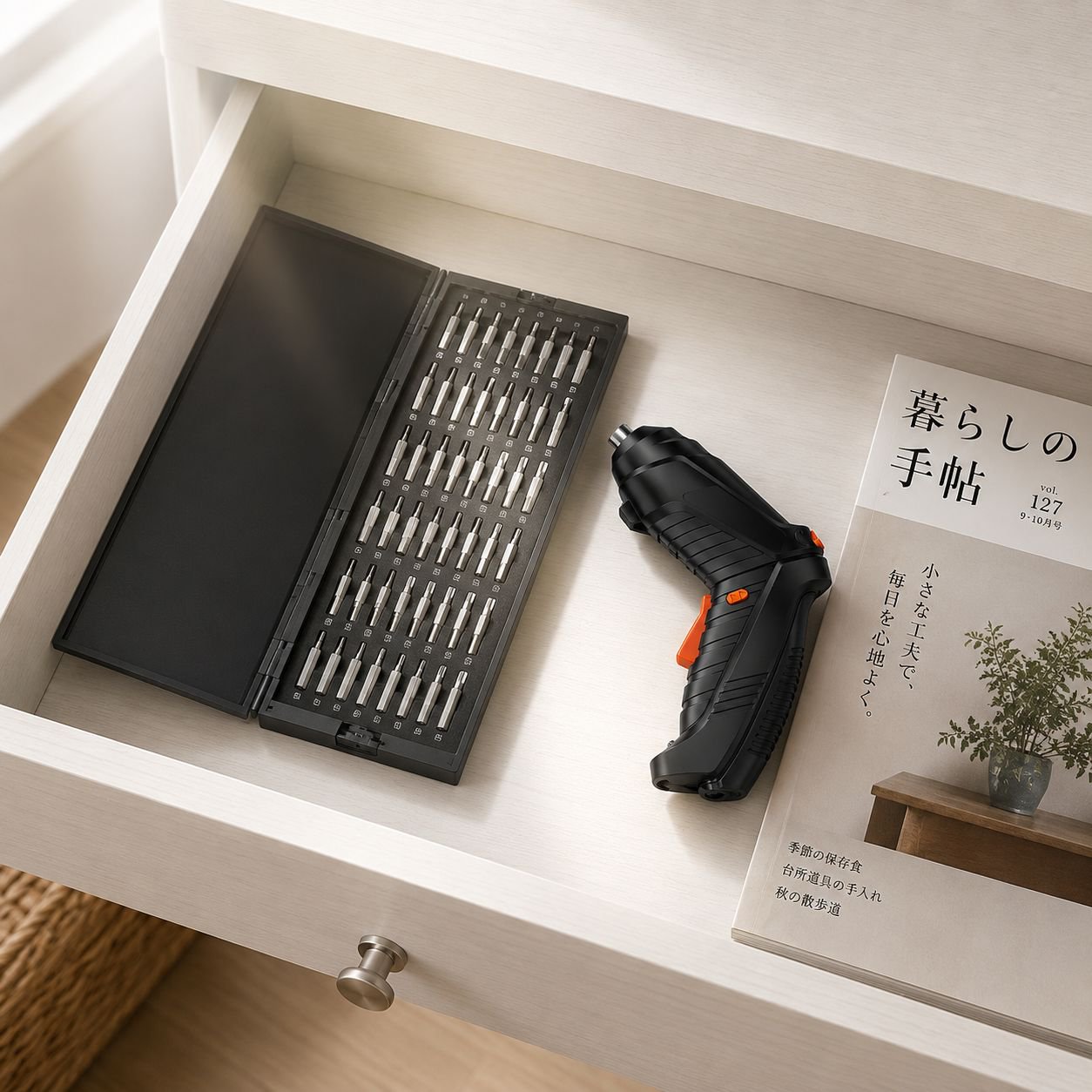 家用47件電動螺絲刀組合