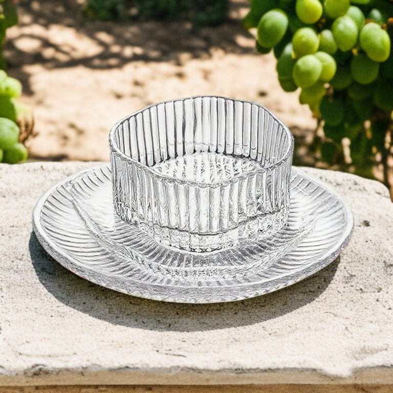 디저트 플레이팅에 적합한 유리그릇