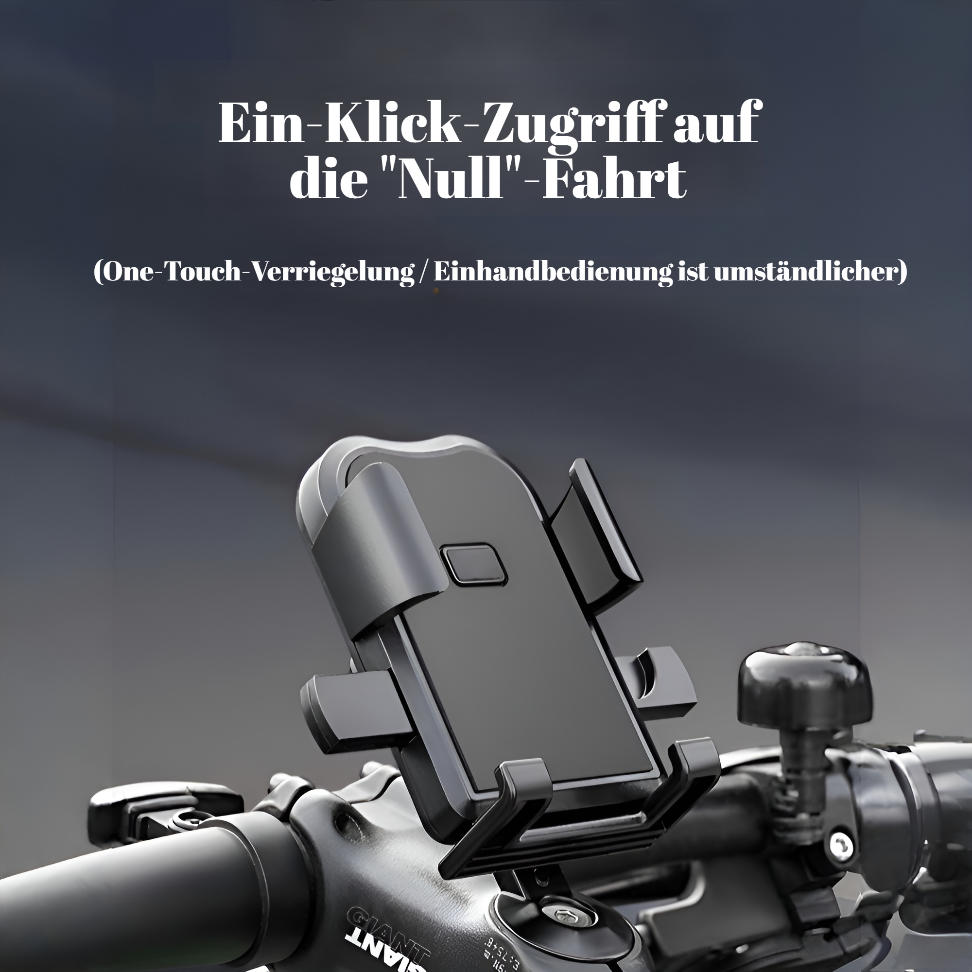 Stoßfeste Fahrrad-Handyhalterung