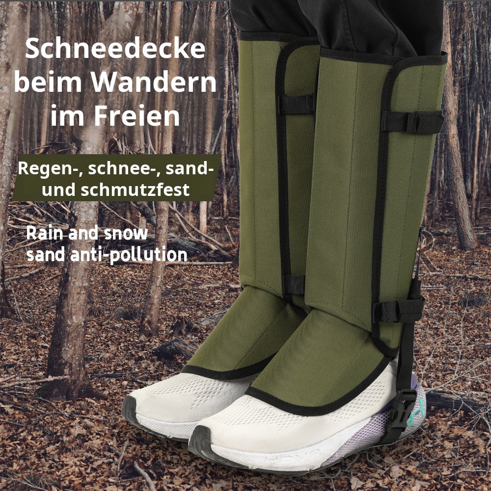 Wetterfeste Outdoor-Gamaschen
