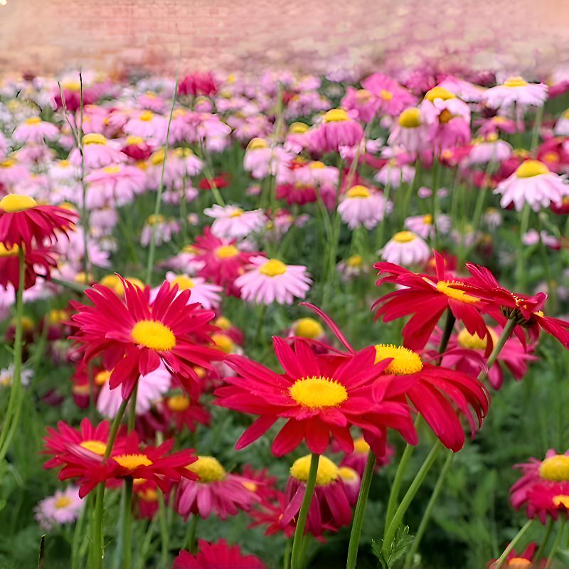 혼합 컬러 사계절 모기 차단 화분