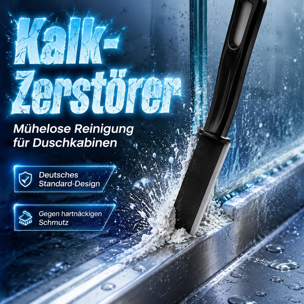 Reinigungsbürste für schwer zugängliche Ecken in Bad und Küche