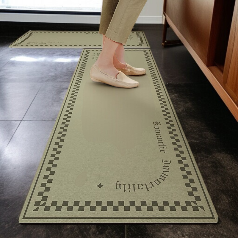 가정용 주방 매트 흡수 속건 논슬립 롱 규조 매트 내장 카펫 매트