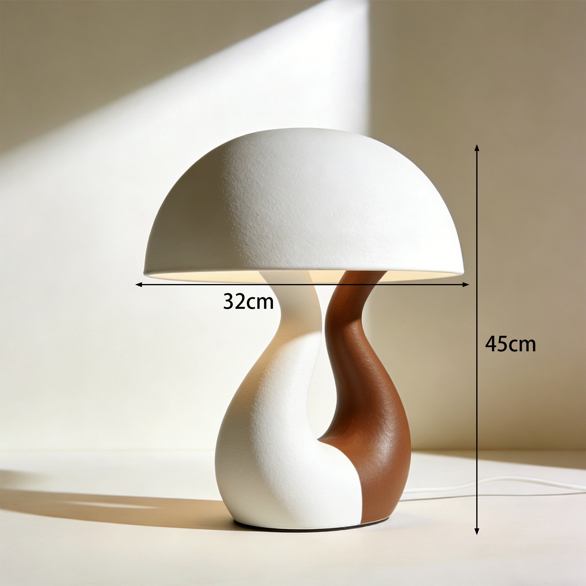 책상 위에 놓인 모던 LED 데스크 램프