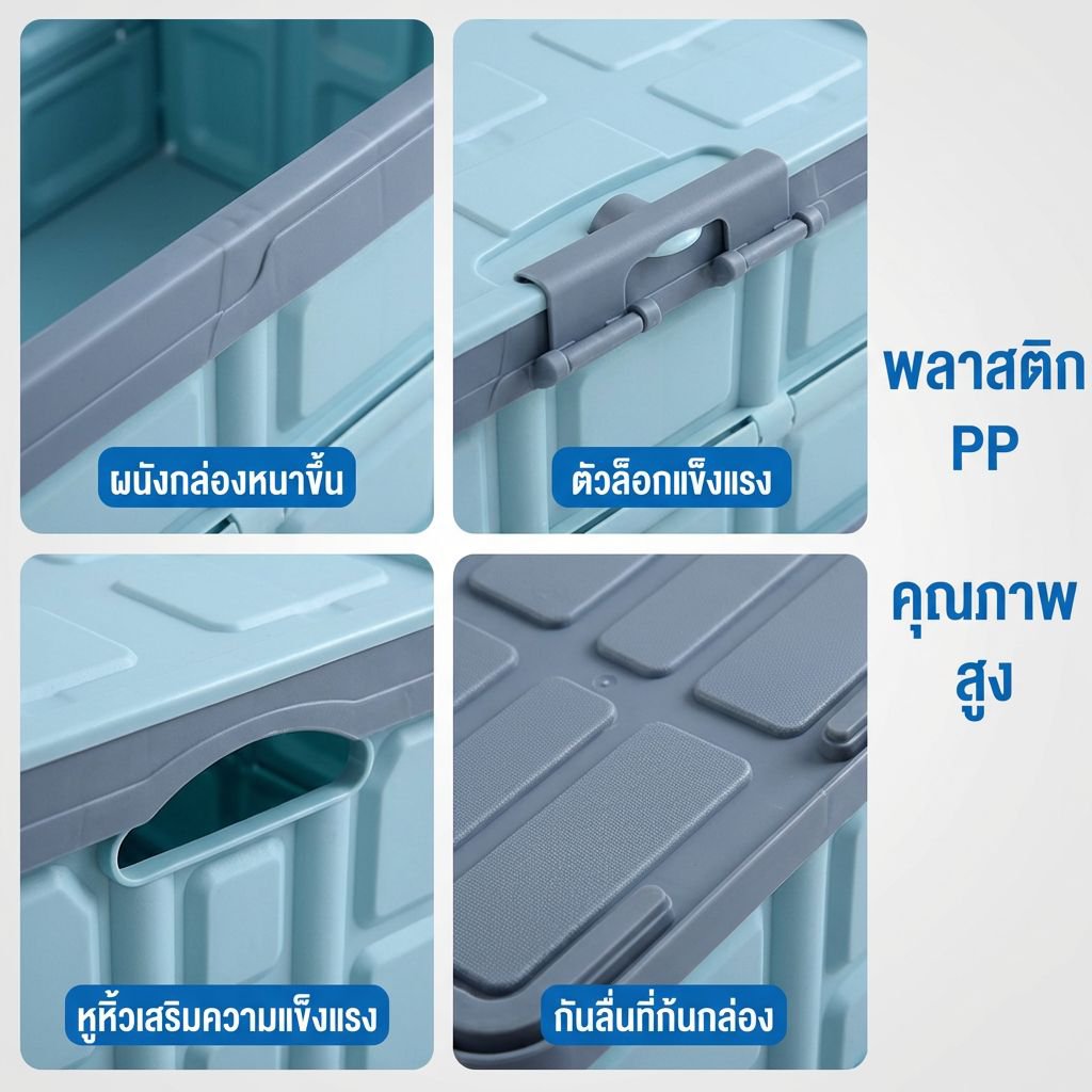 กล่องพลาสติกพับได้อเนกประสงค์