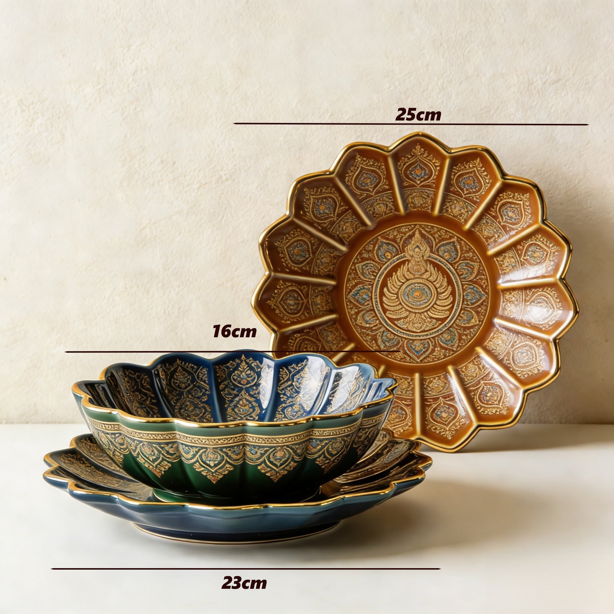 ชุดภาชนะ 4 ชิ้น สำหรับอาหาร ดีไซน์ทันสมัย