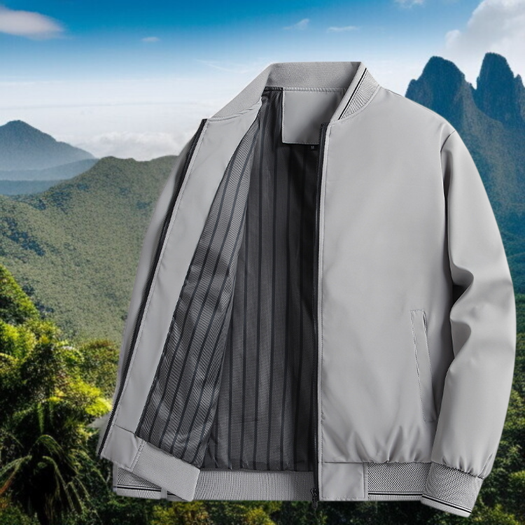 남성 캐주얼 비즈니스 루즈핏 재킷 전면 이미지