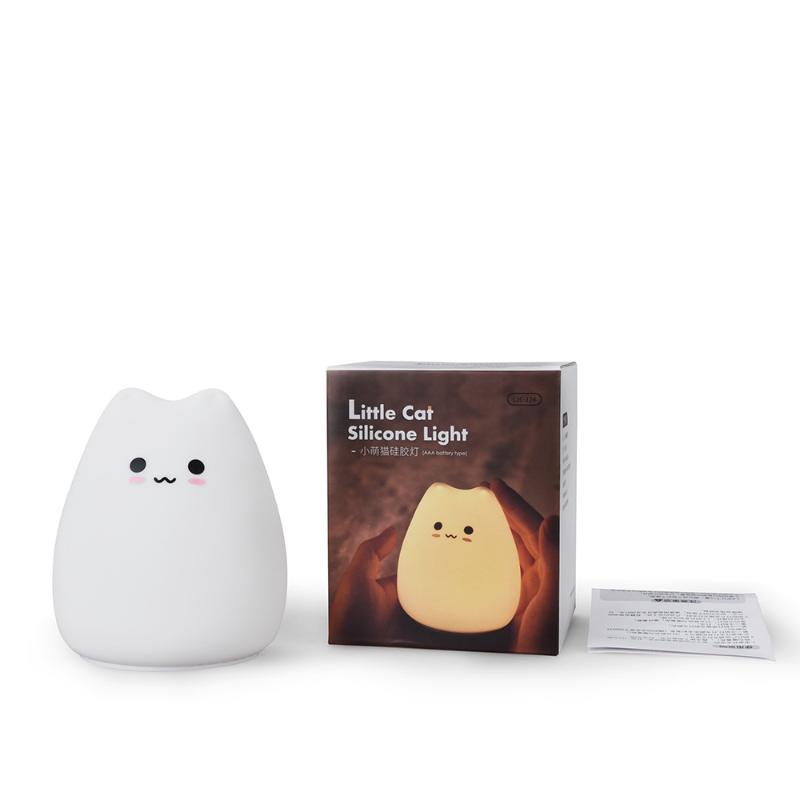 JMY Cartoon Shaped Silicone Slap Lamp Children's Bedside Bedroom High-End Night Light LED Table Lamp