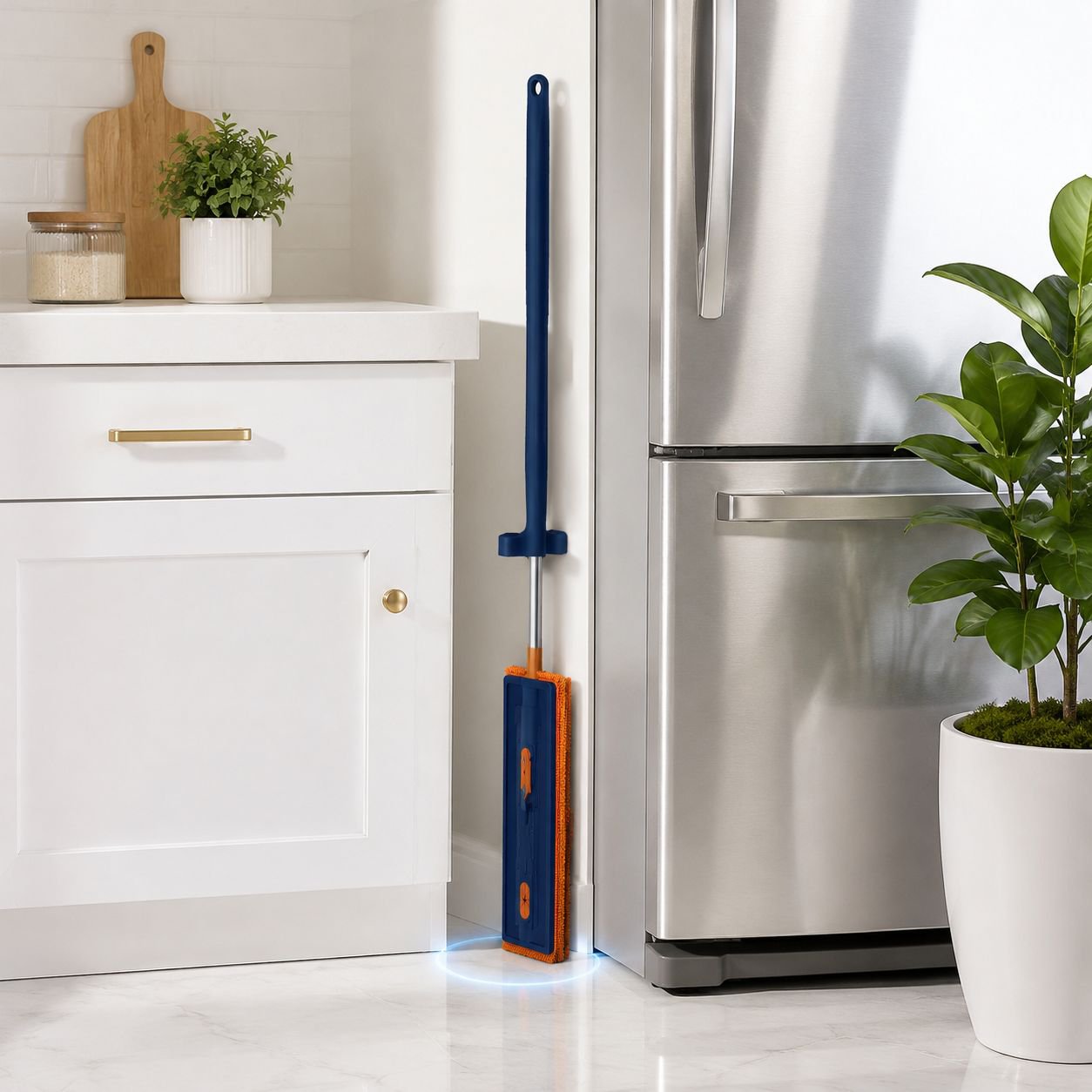 Lazy Flat Mop Hands-Free Dry and Wet Home Removable Mop