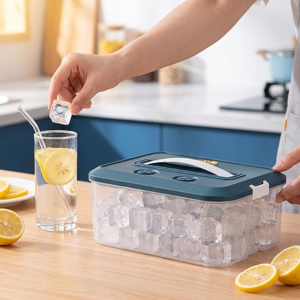 大容量・密閉式 餃子用家庭用保存容器