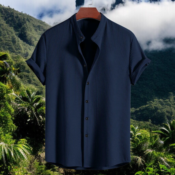 涼しい夏用メンズシャツ 快適素材