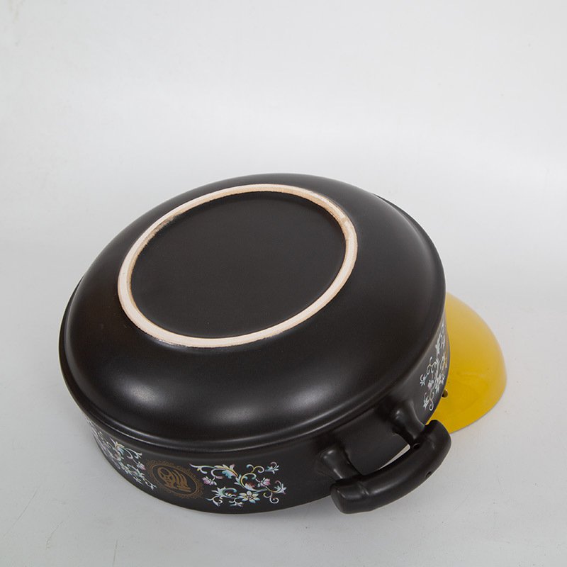 Olla de Hierro Fundido con Esmalte para Cocción en Seco