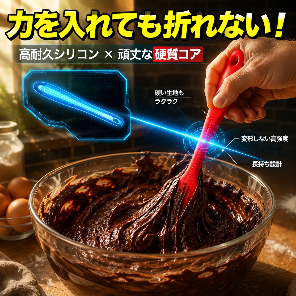 ベーキング用シリコンスパチュラツールセット