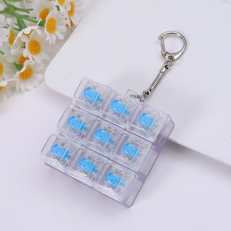 Transparent Press Pendant