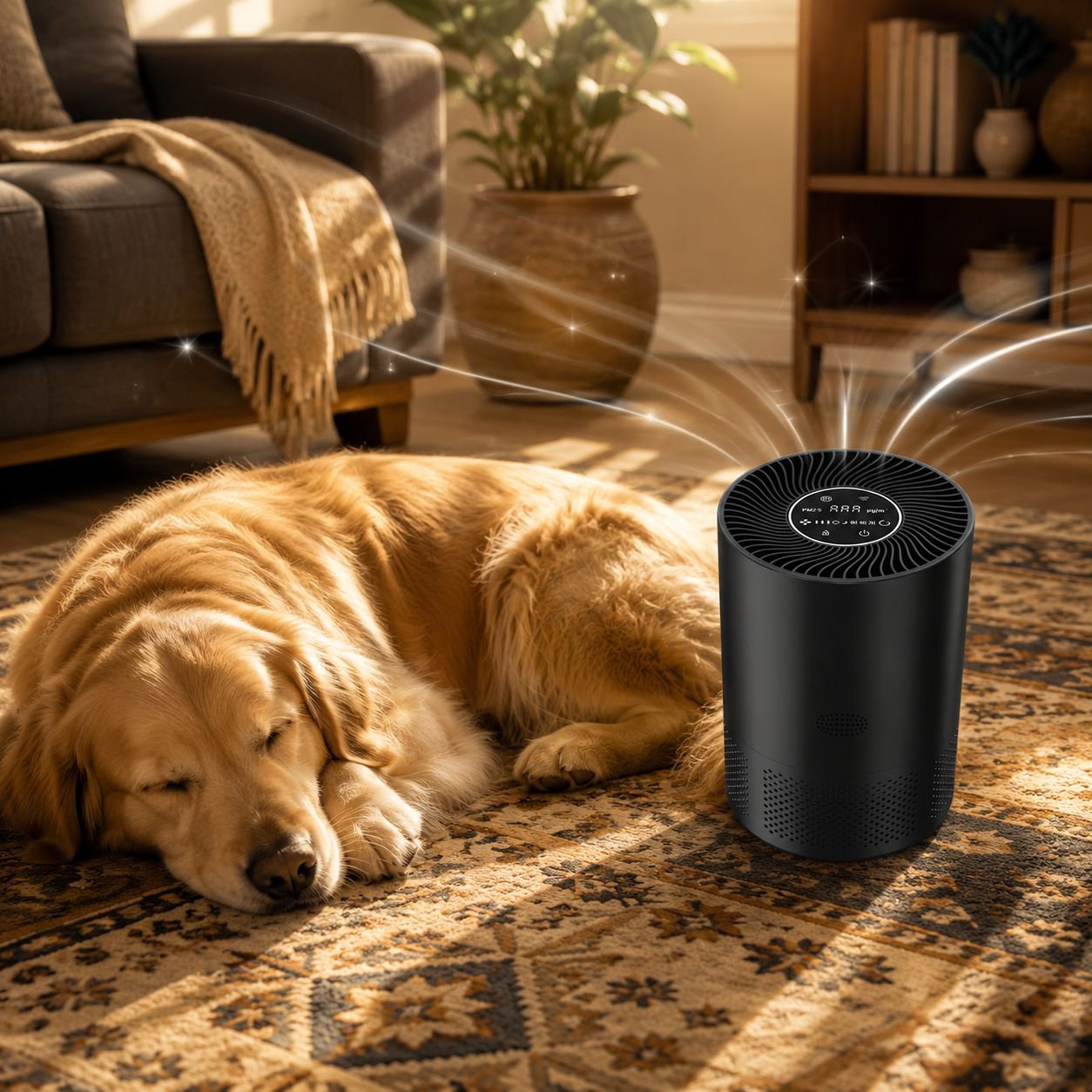 APP Remote Control Air Purifier, Negative Ion & Formaldehyde Removal