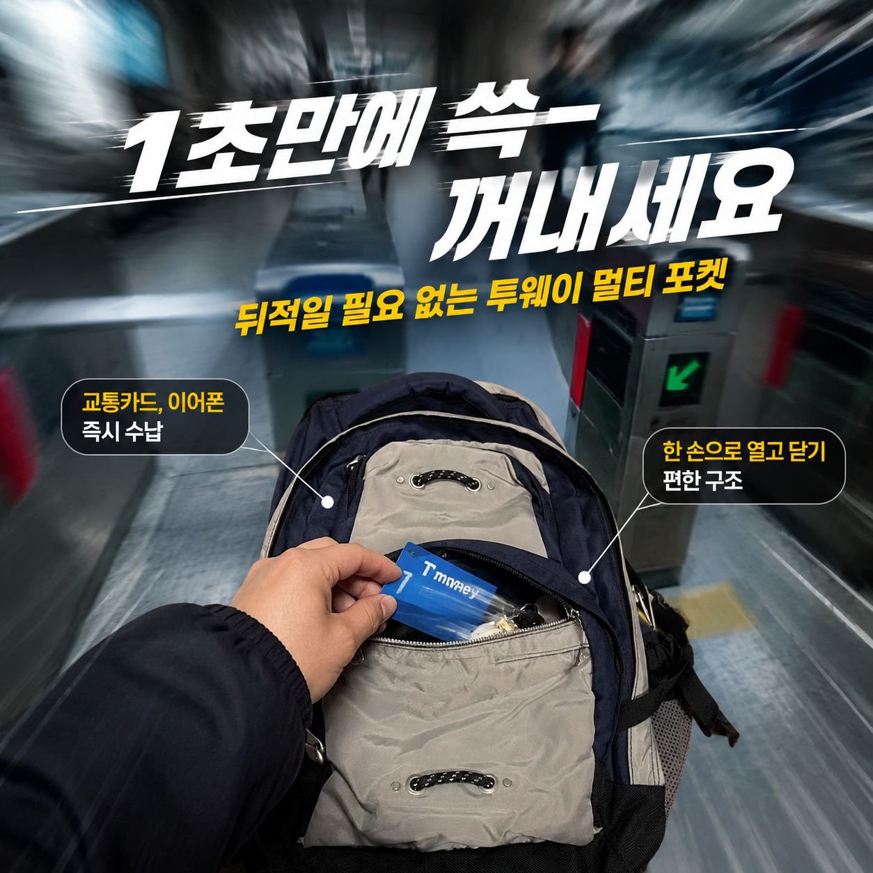심플 휴대용 대용량 여행용 노트북 가방