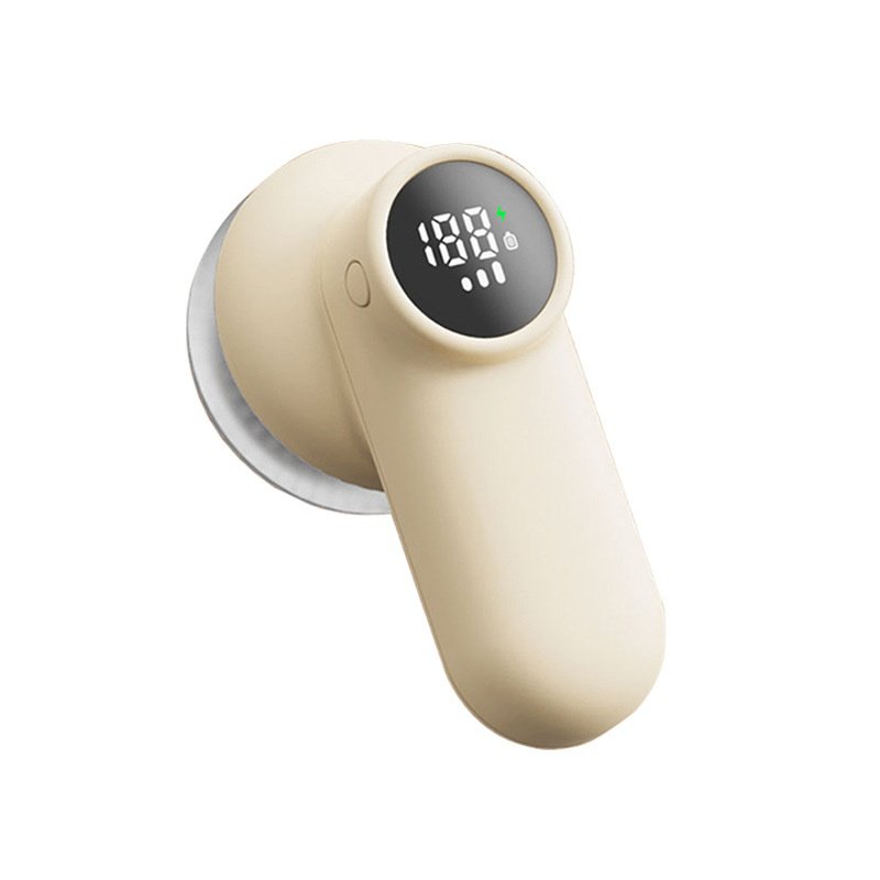 Tondeuse Anti-bouloche Compacte et Portable à Affichage Numérique Rechargeable