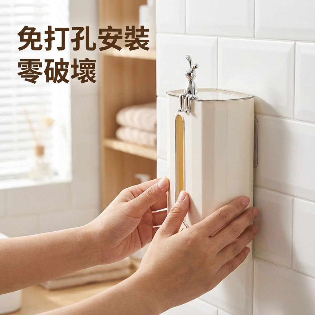 免打孔壁掛高顏值抽紙盒