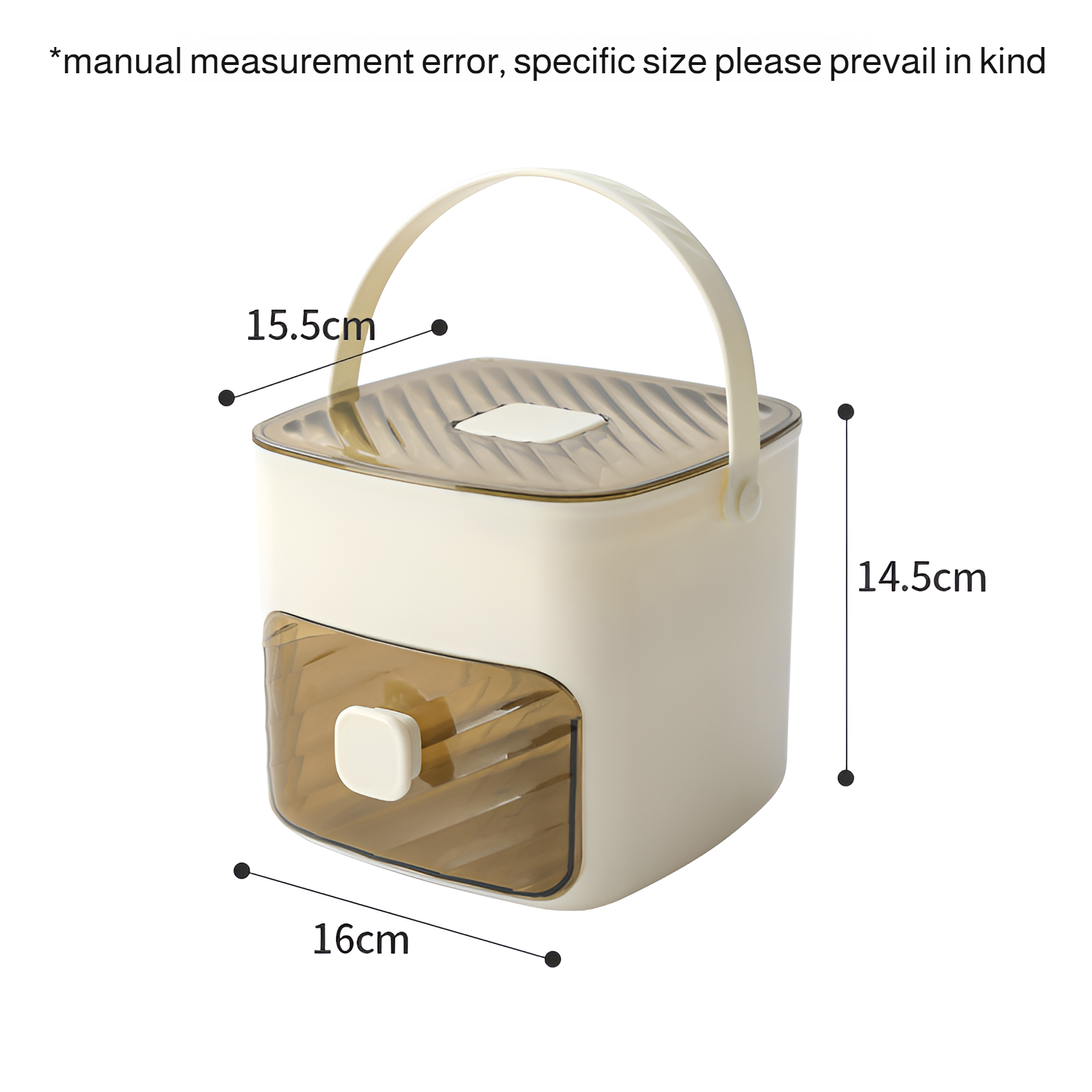 Tragbare Eiswürfelform mit Druckmechanismus in der Küche