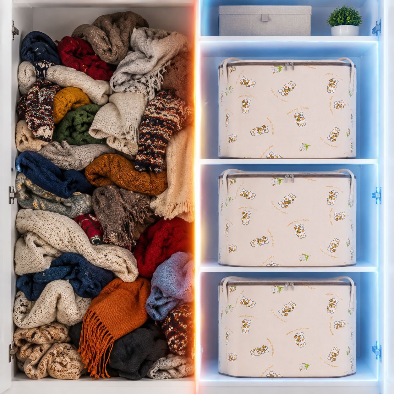 Utilisation du sac de rangement pour vêtements