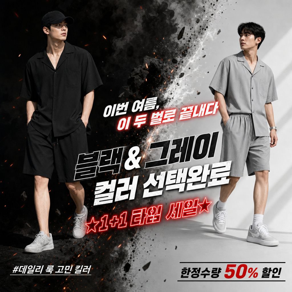 한국 스타일 힙한 반팔 수트 남성 세트, 패션 캐주얼 자켓