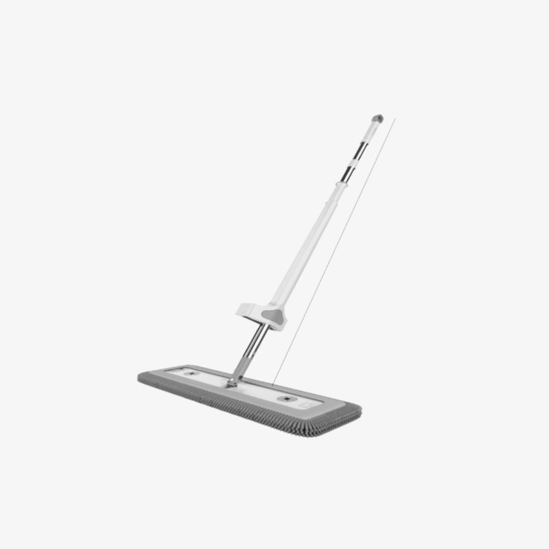 원터치 셰닐 리필 밀대 사용 모습