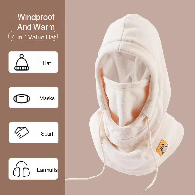 Warm Hat Scarf Mask Warm Cold Windproof Cycling